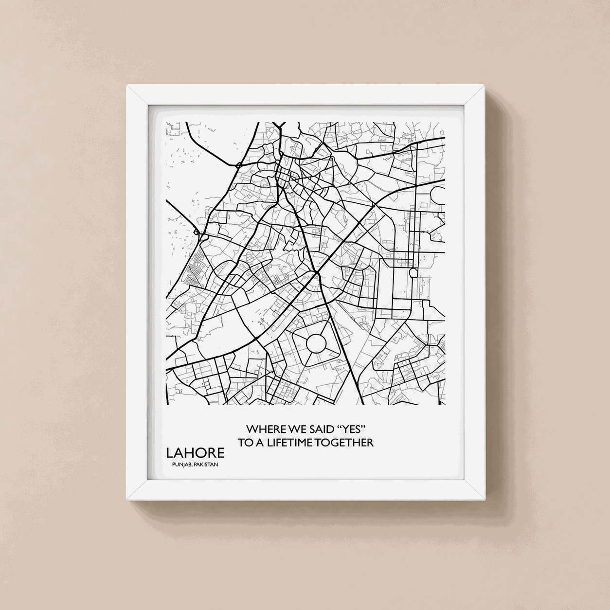 City Map Frame hero image