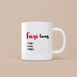 Hobbies printed mug hero image