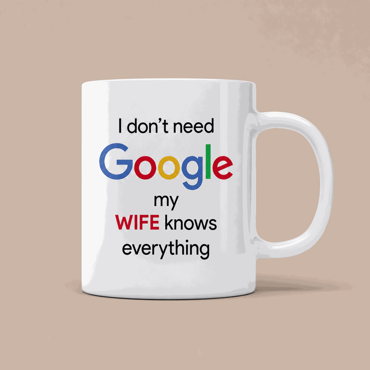 I do not need Google mug hero image