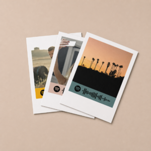 Spotify polaroid photo print hero image