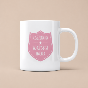 Worlds Best Teacher mug hero image