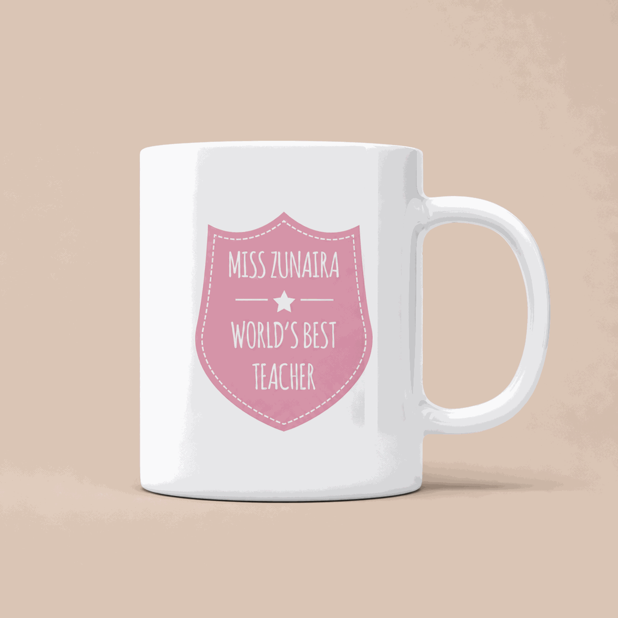 Worlds Best Teacher mug hero image