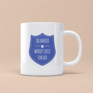 Worlds Best Teacher mug hero image